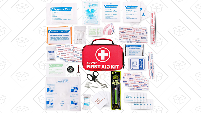130 Piece First Aid Kit, $17 with code WR3ISQBJ